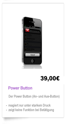 iPhone 4 Power Button Reparatur Berlin, Wechsel